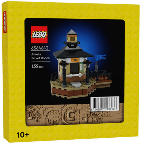 Lego amelia ticket booth - ticket,